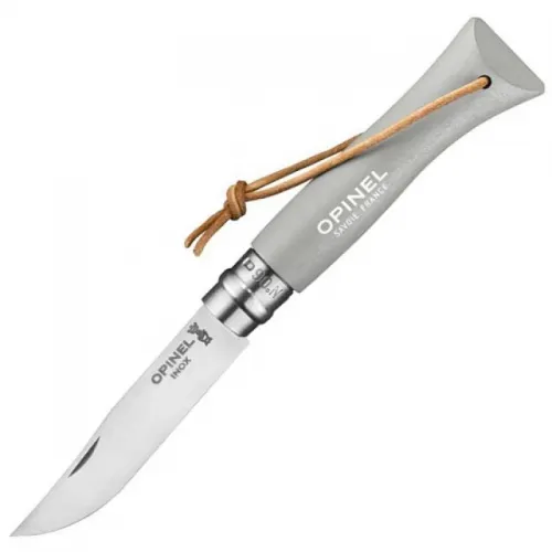 Opinel No. 6 Cloud Colorama Pocket Knife - 2.75" Stainless Steel Blade