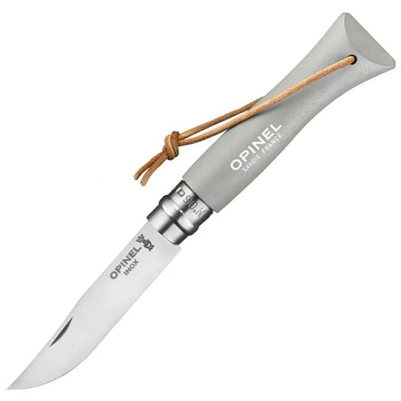 Opinel No. 6 Cloud Colorama Pocket Knife - 2.75" Stainless Steel Blade Cyclaire Knives and Tools