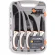 Outdoor Edge ErgoMax 6 Piece Professional Grade Processing Knife Set Cyclaire Knives and Tools