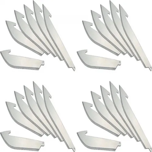 Outdoor Edge Pack of 24 x 3.5" Replacement Blades 
