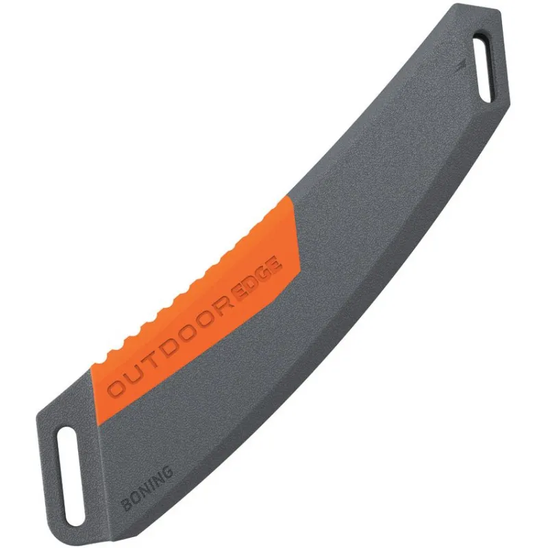 Outdoor Edge Vantex Boning Knife - 5" Titanium Coated Stainless Steel Blade Grey Handle Cyclaire Knives and Tools