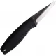 Peltonen Knives M23 Ranger Cub Knife - 2.63" Natural Finish Carbon Steel Blade Black TPE Handle Kydex Sheath Cyclaire Knives and Tools