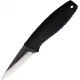 Peltonen Knives M23 Ranger Cub Knife - 2.63" Natural Finish Carbon Steel Blade Black TPE Handle Kydex Sheath Cyclaire Knives and Tools