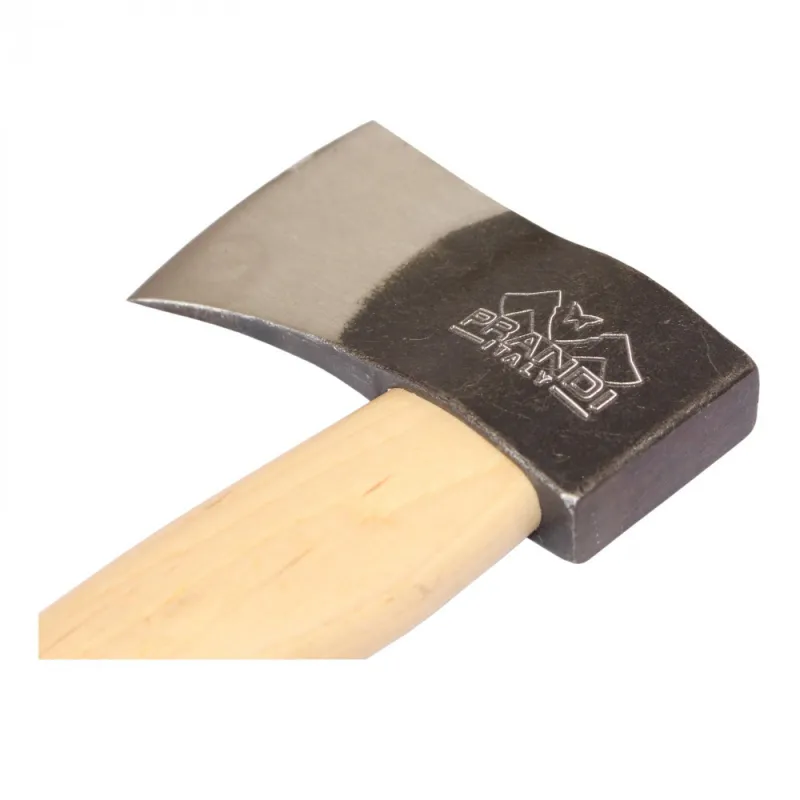 Prandi Yankee Hatchet 600g Carbon Steel Hardened Head Hickory Wood Handle Cyclaire Knives and Tools