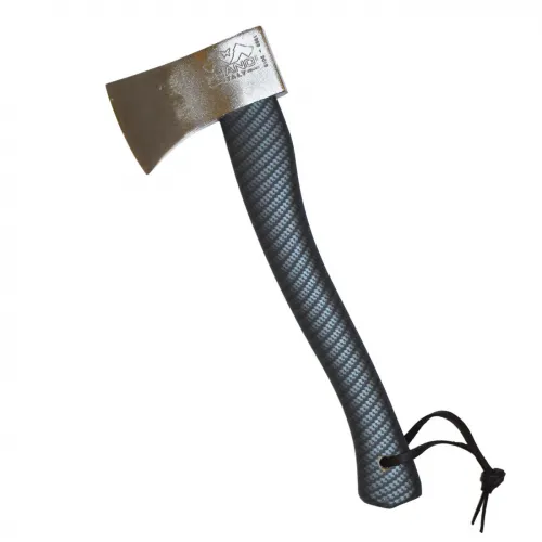 Prandi Special Edition Carbon Camping Hatchet 600g Carbon Steel Hardened Head Hickory Wood Handle Sublimation Print