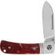 QSP Hedgehog Slipjoint UK EDC Knife - 2.92" 14C28N Blade Red Resin Handle Cyclaire Knives and Tools