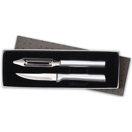 Rada Cutlery Silver Satin Pare and Peel Kitchen Knife Gift Set