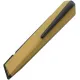 Remette Eligo UK EDC Double Detent Folding Knife with Free Cuff Links - 2.75" M390 Black Tanto Blade Gold Titanium Handle Cyclaire Knives and Tools