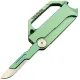 Rike Knife Green Titanium Hasp MultiTool Cyclaire Knives and Tools