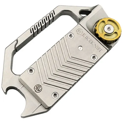 Rike Knife Grey Titanium Hasp MultiTool