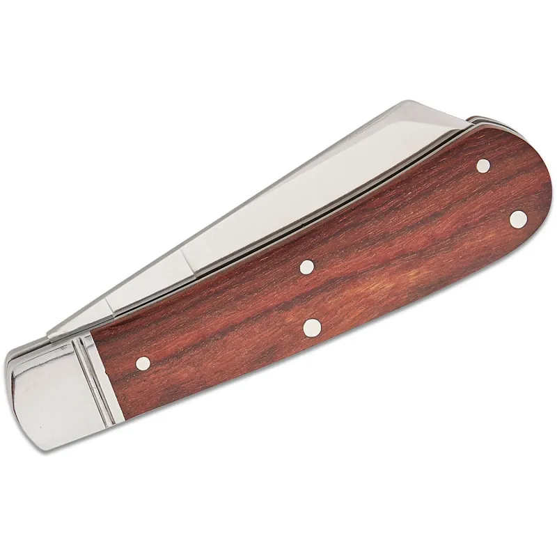RoseCraft Mill Creek Cotton Sampler Folding Knife - 3.1" D2 Blade Red Sandalwood Handle Cyclaire Knives and Tools