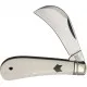 Rough Ryder UK EDC Arctic Fox Hawkbill Pocket Knife - 3.14" Blade with 2.6" Cutting Edge Cyclaire Knives and Tools
