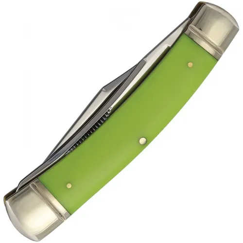 Rough Ryder Halloween Moose Dual Blade Folding Knife - 3.54" Blades Glow In The Dark Handle