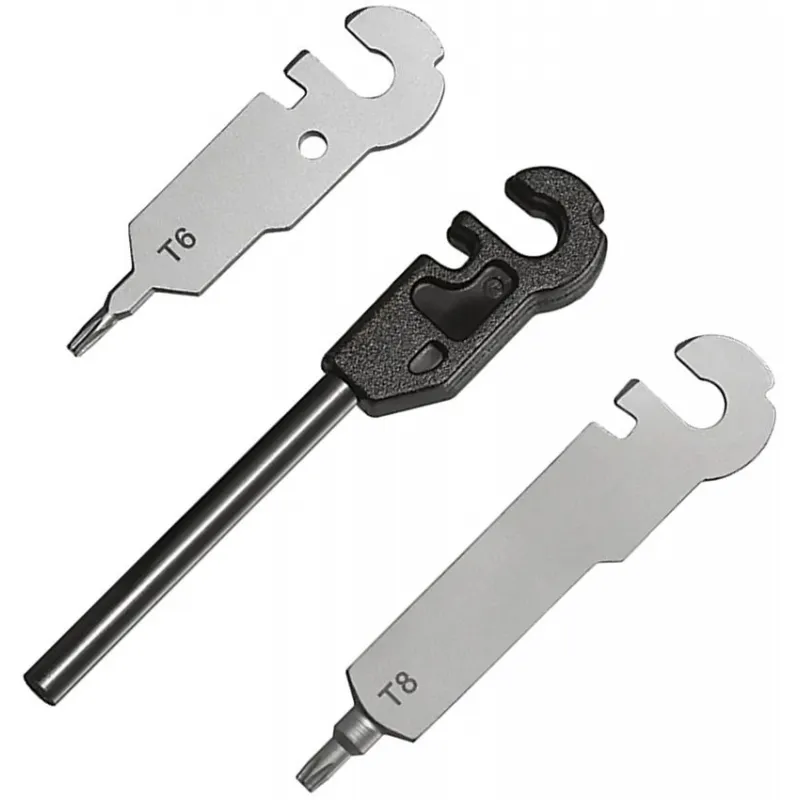 FT04 Set for Roxon Flex Multi-Tool - T6 Torx Wrench T6/T8 Torx Screwdriver Flint and Firestarter Cyclaire Knives and Tools