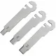 FT05 Set for Roxon Flex Multi-Tool - Set of 3 Hex Wrenches H5 H6 and H7 Cyclaire Knives and Tools