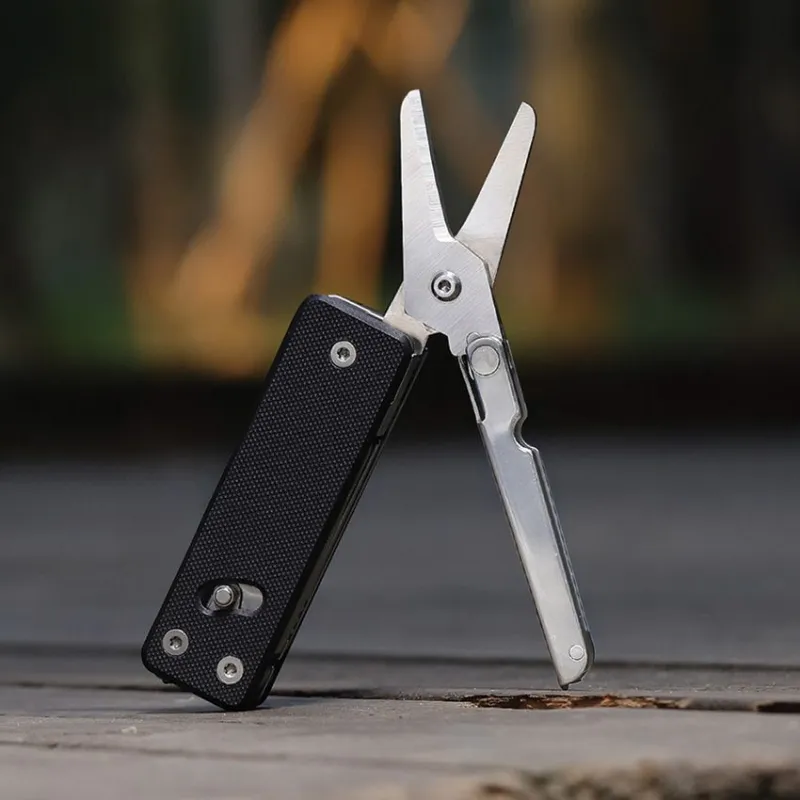 Roxon KS2 Elite One Handed Multi-Tool -  3.42" Closed 14 Tools Black G10 Handle Cyclaire Knives and Tools