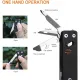 Roxon KS2 Elite One Handed Multi-Tool -  3.42" Closed 14 Tools Black G10 Handle Cyclaire Knives and Tools