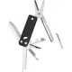 Roxon KS2 Elite One Handed Multi-Tool -  3.42" Closed 14 Tools Black G10 Handle Cyclaire Knives and Tools