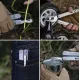 Roxon Flex Modular Multi Tool - 9 Pre-Installed Tools with 19 Functions Cyclaire Knives and Tools