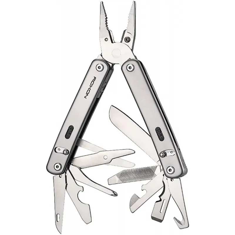 Roxon Flex Modular Multi Tool - 9 Pre-Installed Tools with 19 Functions Cyclaire Knives and Tools