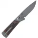 Schrade Old Timer 132OTF Frontier Pivot Lock Knife - 3.1" Gray Blade Luxewood Compostie Handle Cyclaire Knives and Tools