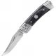 Schrade PLBS Smokey Folding Knife - 2.75" Stainless Steel Blade Black Wood Handle Cyclaire Knives and Tools