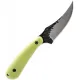 Skallywag Tactical Scorpion Fixed Blade Knife - 2.75" Hammered 420 Stainless Steel Skinner Blade Green Handle Cyclaire Knives and Tools