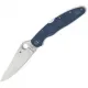 Spyderco Police LW Folding Knife - 4.2" CPM-SPY27 Stainless Steel Blade Blue FRN Handle Cyclaire Knives and Tools