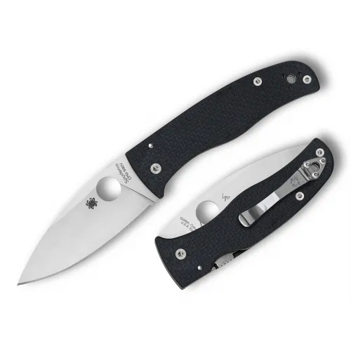 Spyderco Bodacious Sprint Run Folding Knife - 3.66" CPM-S90V Stainless Steel Blade Carbon Fiber 