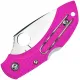 Spyderco Dragonfly 2 Lightweight Folding Knife - 2.25" CPM-S30V Stainless Blade Pink FRN Handle Cyclaire Knives and Tools