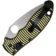 Spyderco Manix 2 Salt Pocket Knife - 3.37" Magnacut Blade Yellow and Black Handle Cyclaire Knives and Tools