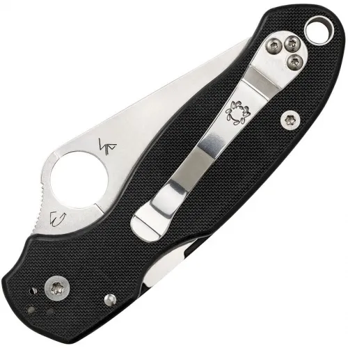Spyderco Paramilitary 3 Folding Knife - 3" CPM-S45VN Blade Black G10 Handle