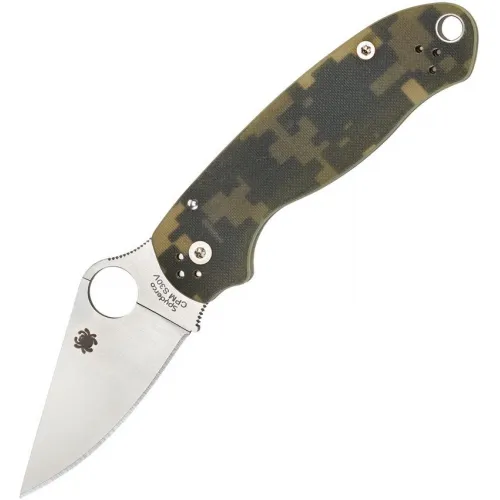 Spyderco Paramilitary 3 Folding Knife - 3" CPM-S45VN Blade Camo FRN Handle