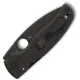 Spyderco Shaman Salt Folding Knife - 3.58" CPM-MagnaCut Black DLC Plain Blade Black G10 Handle Cyclaire Knives and Tools