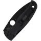 Spyderco Shaman Lightweight Folding Knife - 3.63" Black CTS-BD1N Blade Black FRN Handle Cyclaire Knives and Tools
