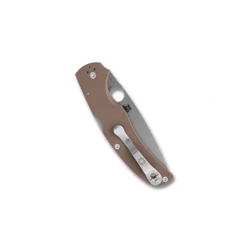 Native Chief Brown Sprint Run Folding Knife - 4.08" CPM-15V Stainless Steel Blade Brown G10 Handle