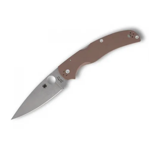 Native Chief Brown Sprint Run Folding Knife - 4.08" CPM-15V Stainless Steel Blade Brown G10 Handle