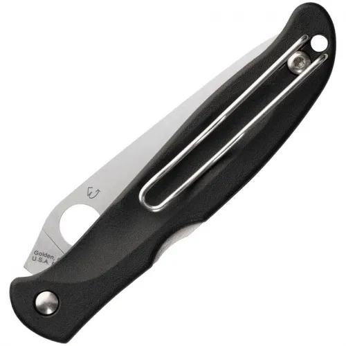 Spyderco Charisma Folding Knife - 3" CTS-BD1 Stainless Steel Blade Black FRN Handle