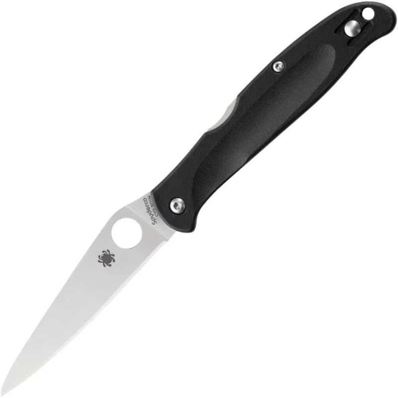 Spyderco Charisma Folding Knife - 3" CTS-BD1 Stainless Steel Blade Black FRN Handle Cyclaire Knives and Tools
