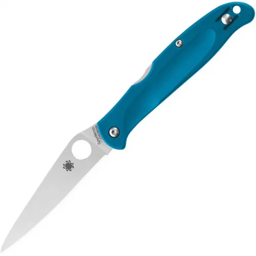 Spyderco Charisma Folding Knife - 3" CTS-BD1 Stainless Steel Blade Blue FRN Handle