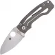 Spyderco PITS 2 UK EDC Folding Knife - 2.74" M390 Satin Drop Point Blade Skeletonized Titanium Handle Cyclaire Knives and Tools