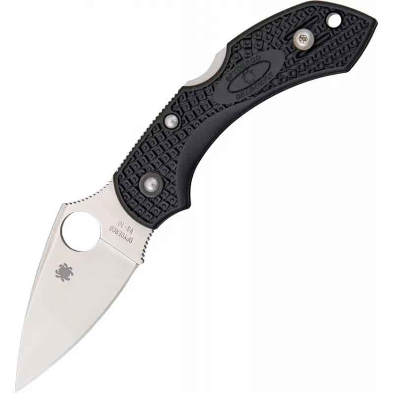 Spyderco Dragonfly 2 Folding Knife - 2.28" VG-10 Blade Black FRN Handle Cyclaire Knives and Tools