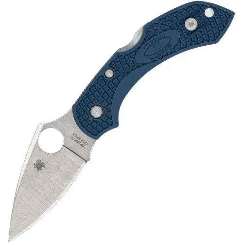 Spyderco Dragonfly 2 Lightweight Folding Knife - 2.28" CPM-SPY27 Blade Cobalt Blue FRN Handle