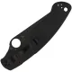 Spyderco Military 2 Compression Lock Folding Knife - 4" S30V Black Combo Blade Black G10 Handle Cyclaire Knives and Tools