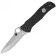 Spyderco Starmate Sprint Run Folding Knife - 3.74" CPM-20CV Stainless Steel Blade Black G10 Handle Cyclaire Knives and Tools
