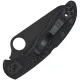 Spyderco Salt 2 Folding Knife - 3" H1/H2 Ultra Corrosion Resistant Steel Black Plain Blade Black FRN Handle Cyclaire Knives and Tools
