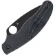 Spyderco UK Penknife Salt Black - 2.9" CPM MagnaCut Stainless Steel Blade Black G10 Handle Cyclaire Knives and Tools