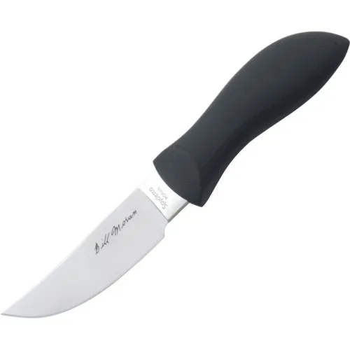 Spyderco Upswept Moran Featherweight Fixed Blade Knife - 4" VG-10 Stainless Blade Black FRN Handle