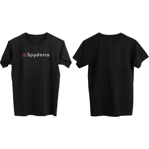 Official Spyderco Bug Unisex T-Shirt Black X-Large