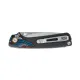SRM Knives Dome UK EDC Pocket Knife - 2.99" 14C28N Stainless Steel DP Blade Dark Grey G10 Handle Cyclaire Knives and Tools
